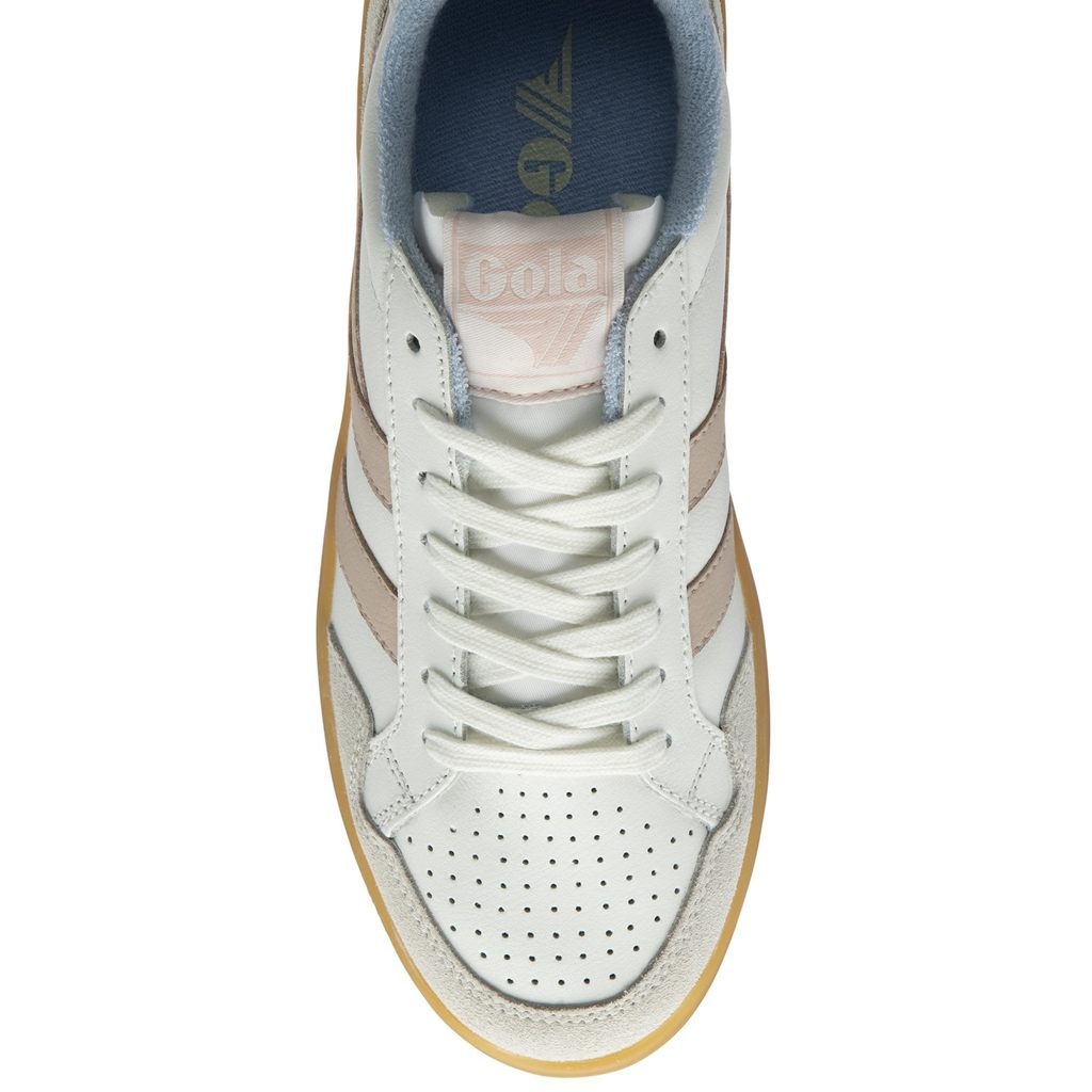 Gola Classics Eagle '86 Sneakers Wit Roze Nederland | 104-KZOVLT