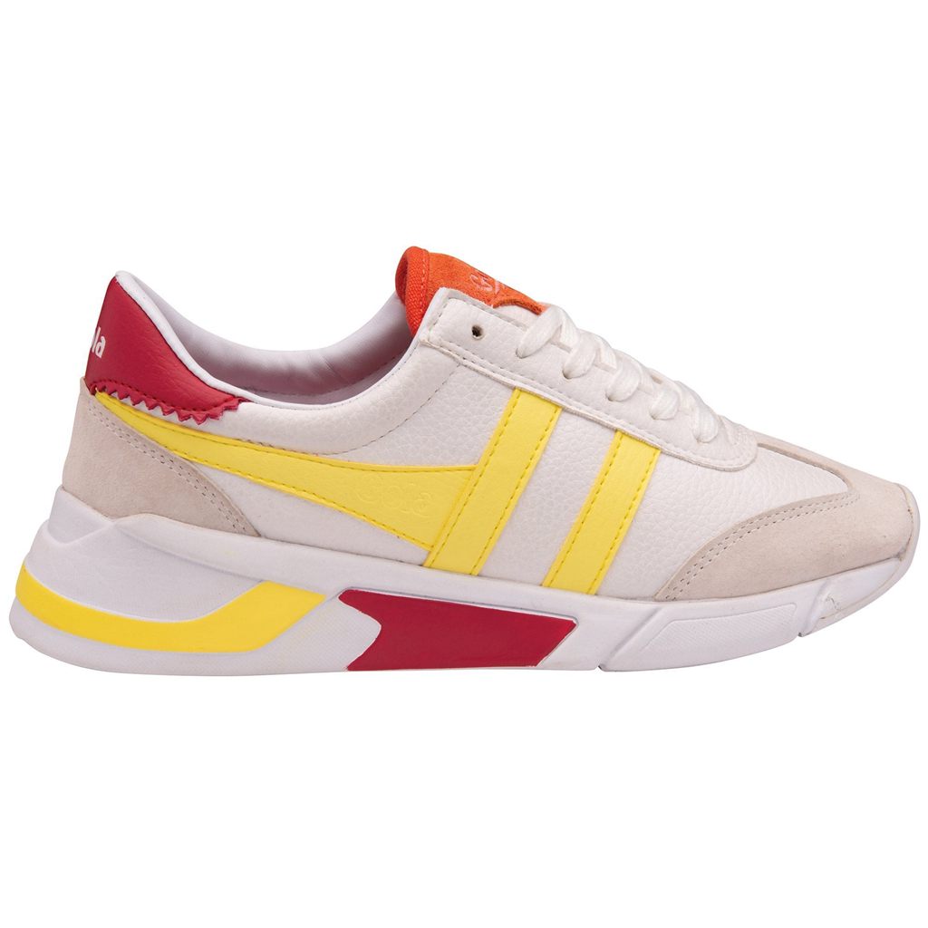 Gola Classics Eclipse California Sneakers Wit Nederland | 604-ZIVEHM