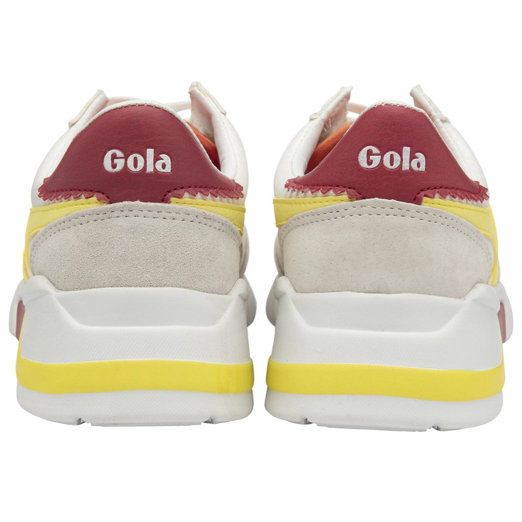Gola Classics Eclipse California Sneakers Wit Nederland | 604-ZIVEHM