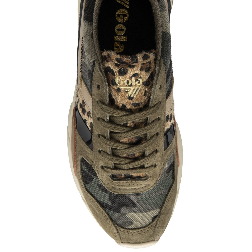 Gola Classics Eclipse Mode Sneakers Camo Leopard Nederland | 635-WVZIHP