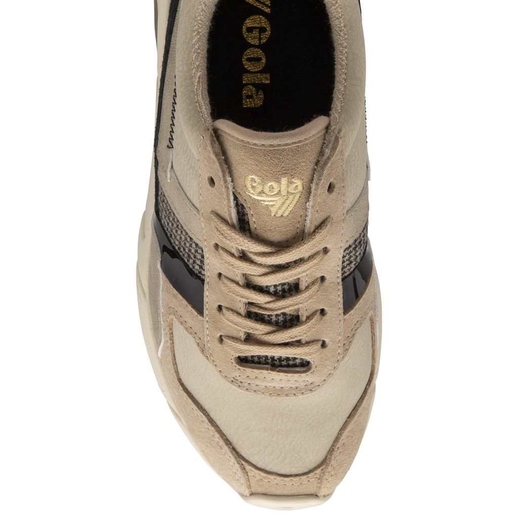 Gola Classics Eclipse Mode Sneakers Oat Tweed Multi Nederland | 904-TOQYBJ