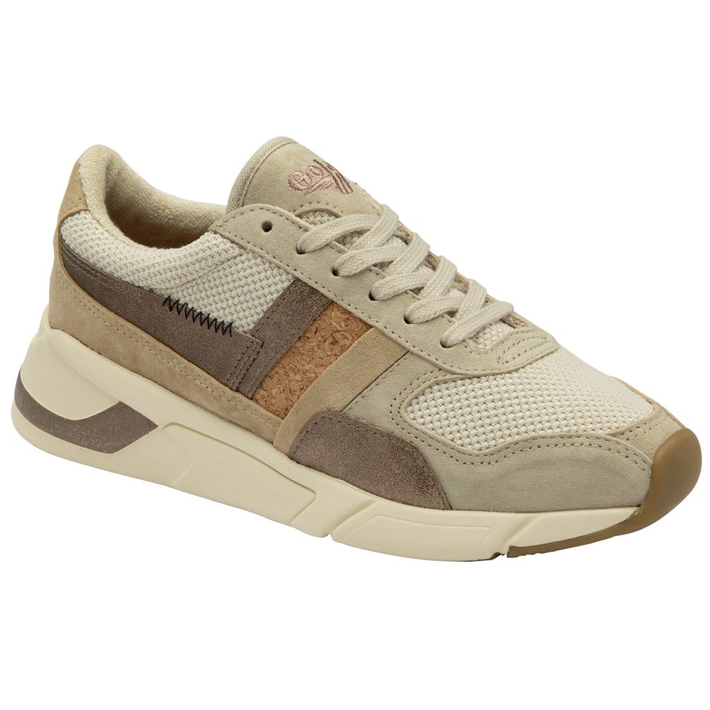 Gola Classics Eclipse Mode Sneakers Wheat Oat Bronze Nederland | 426-MGOAHN