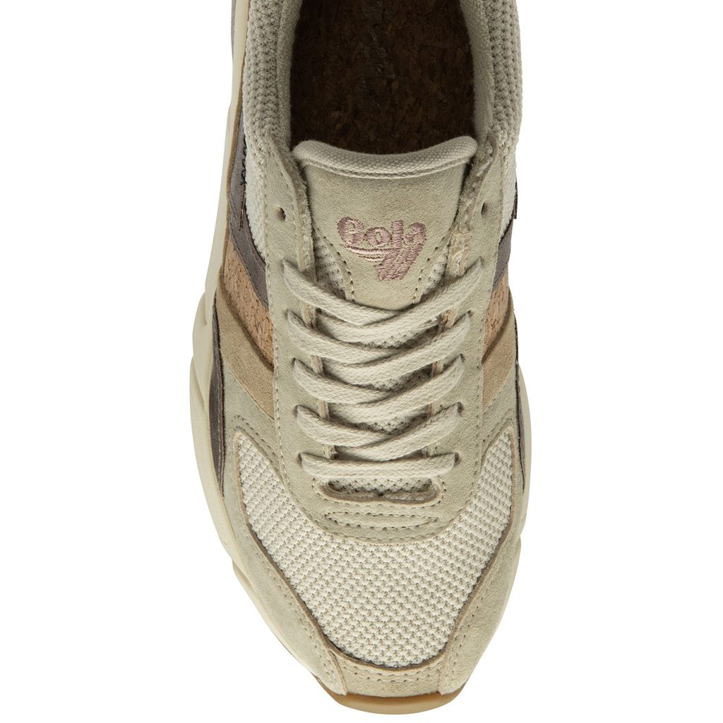 Gola Classics Eclipse Mode Sneakers Wheat Oat Bronze Nederland | 426-MGOAHN