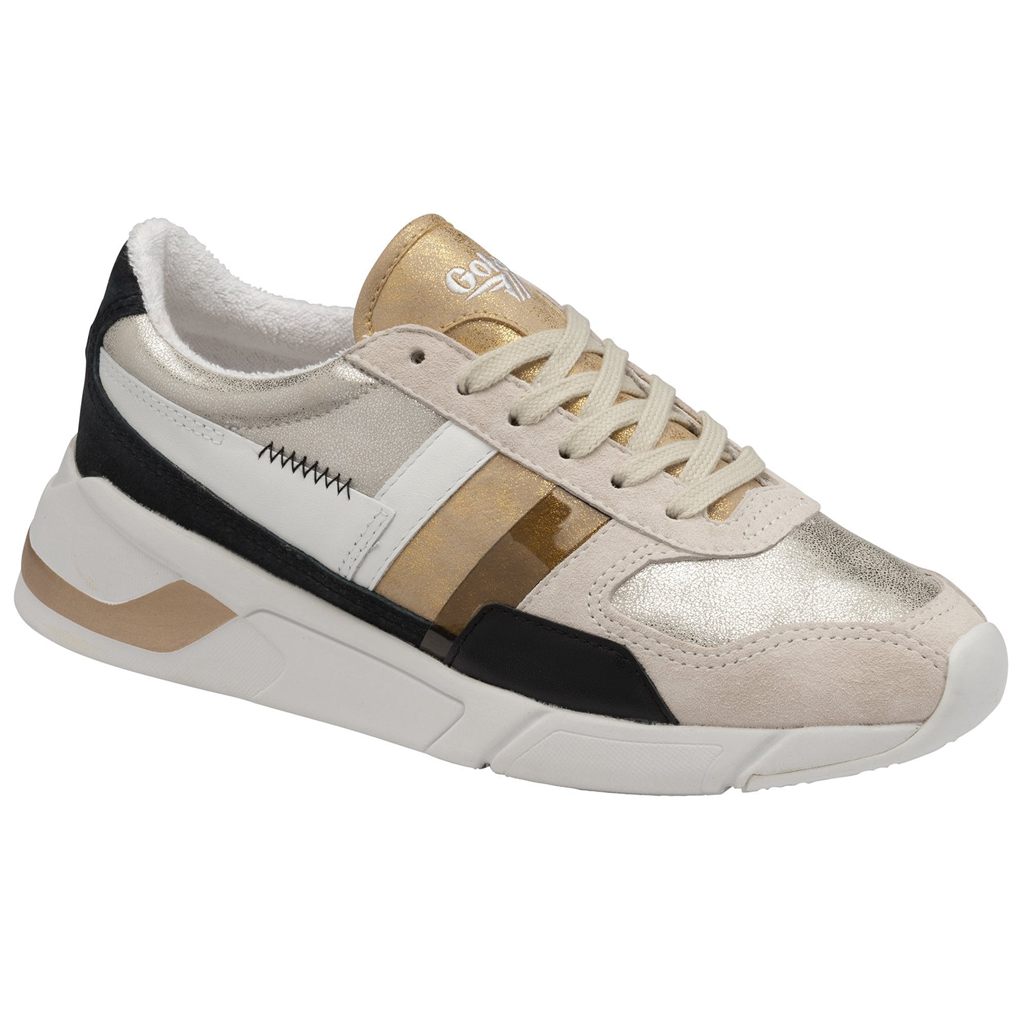 Gola Classics Eclipse Mode Sneakers Zilver Goud Nederland | 981-BUPDWY