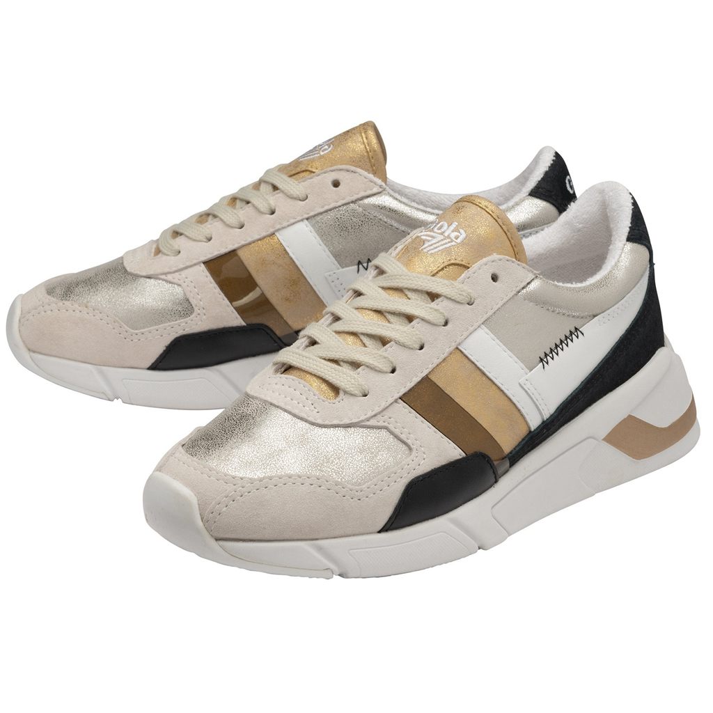 Gola Classics Eclipse Mode Sneakers Zilver Goud Nederland | 981-BUPDWY