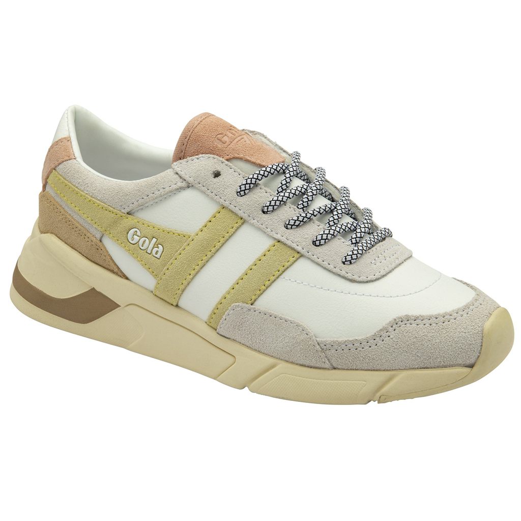 Gola Classics Eclipse Pure Sneakers Wit Citroen Roze Nederland | 638-ZEBUCH