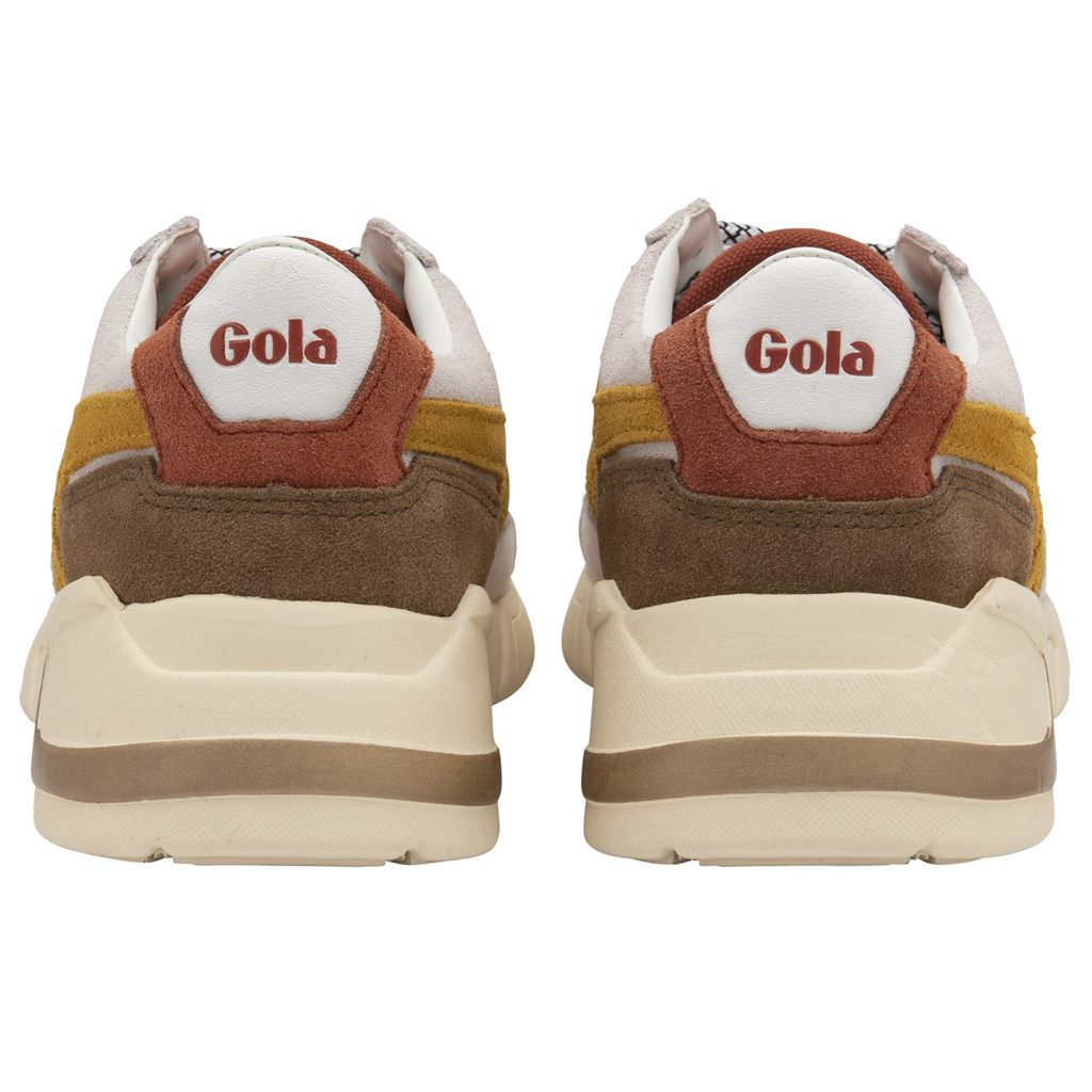Gola Classics Eclipse Pure Sneakers Wit Oranje Nederland | 635-CYEHDP