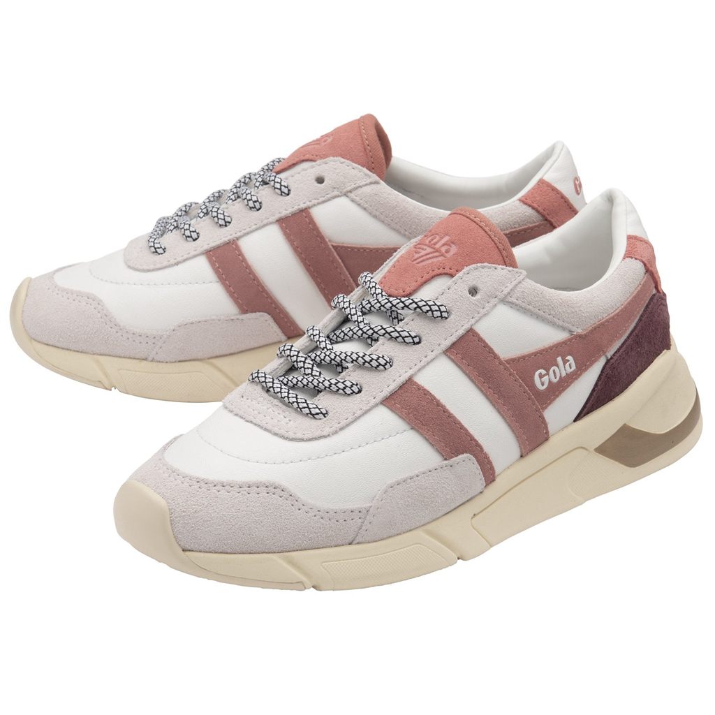 Gola Classics Eclipse Pure Sneakers Wit Roze Koraal Roze Nederland | 985-PWRGLS
