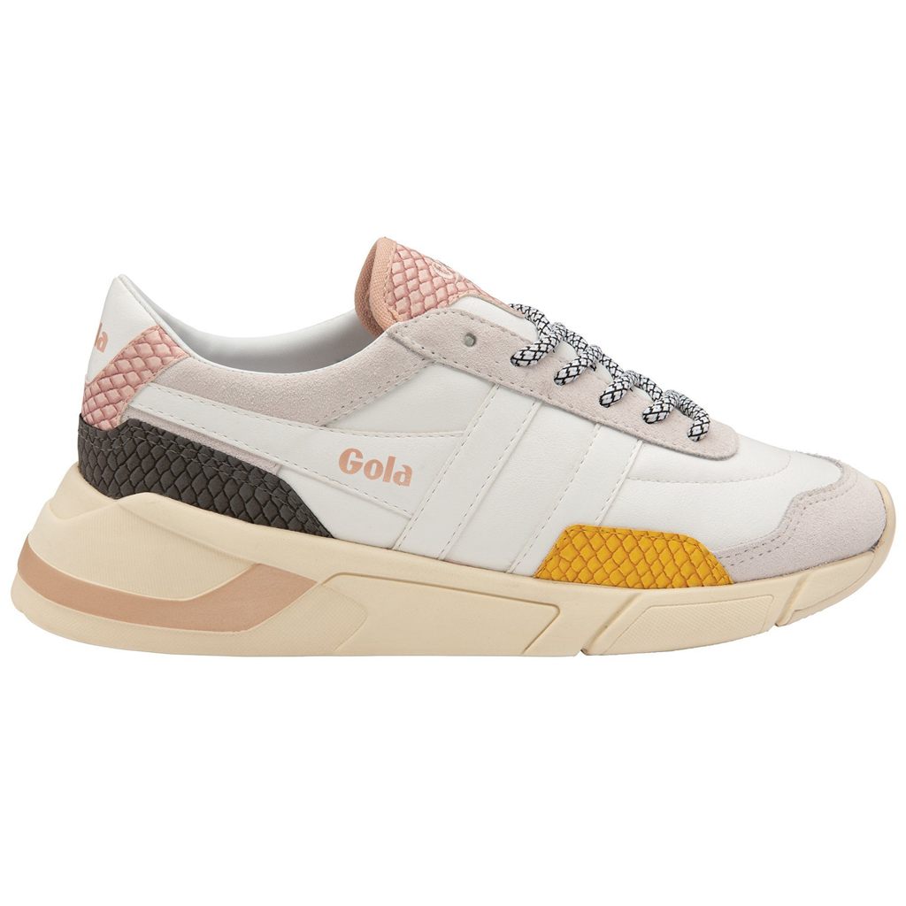 Gola Classics Eclipse Trident Snake Sneakers Wit Roze Nederland | 628-UEOQFX