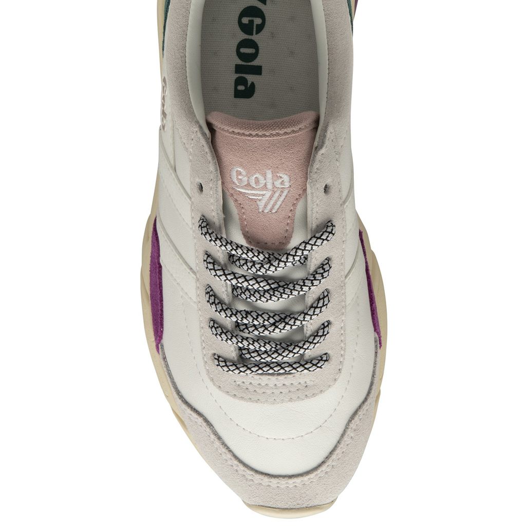 Gola Classics Eclipse Trident Sneakers Wit Roze Nederland | 367-GOTIUZ