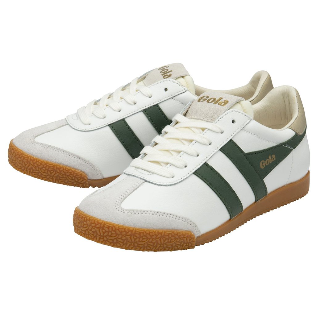 Gola Classics Elan Leather Sneakers Wit Nederland | 654-QKOTWZ