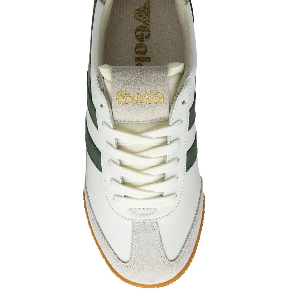 Gola Classics Elan Leather Sneakers Wit Nederland | 654-QKOTWZ