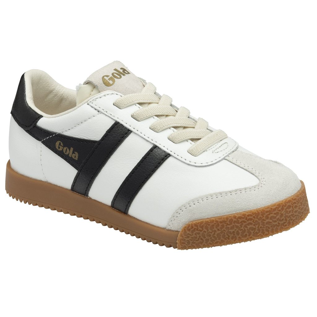 Gola Classics Elan Leather Sneakers Wit Zwart Nederland | 132-FRJWTX