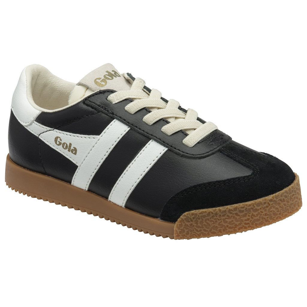 Gola Classics Elan Leather Sneakers Zwart Wit Nederland | 906-LDUXPI