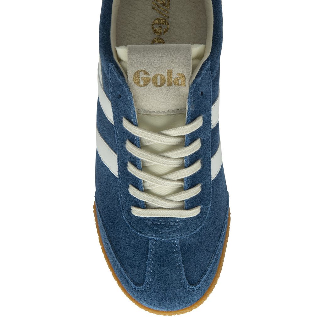 Gola Classics Elan Sneakers Blauw Wit Nederland | 283-FQLRSX