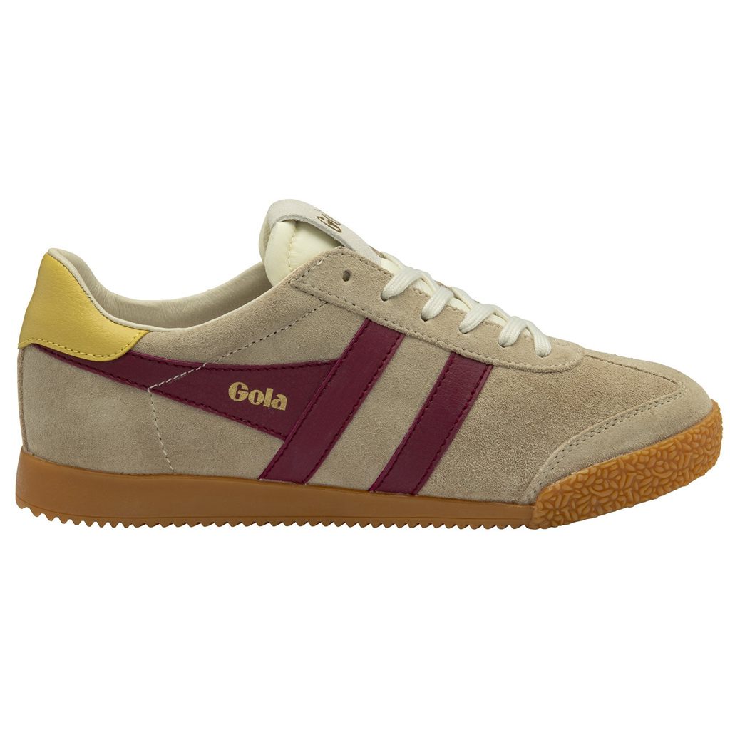 Gola Classics Elan Sneakers Bone Cerise Pollen Nederland | 564-LEWJVG