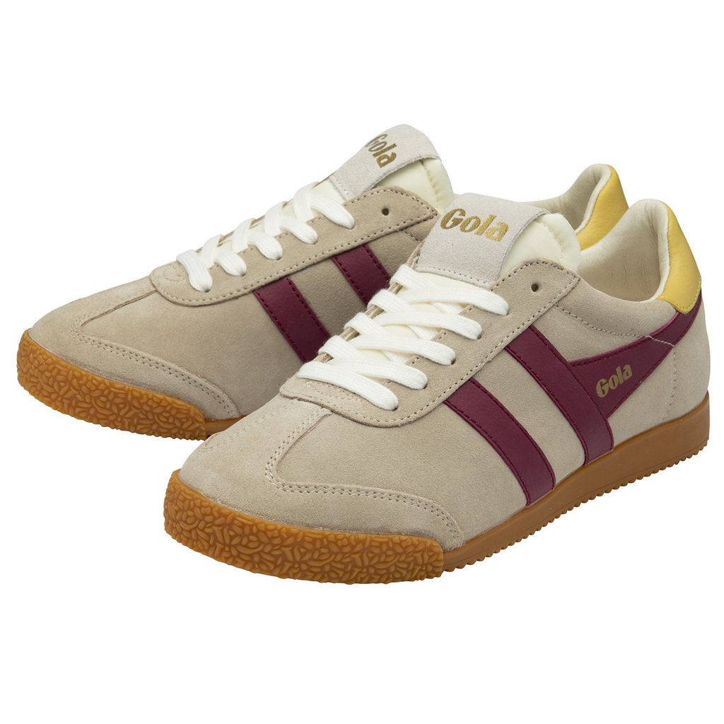 Gola Classics Elan Sneakers Bone Cerise Pollen Nederland | 564-LEWJVG