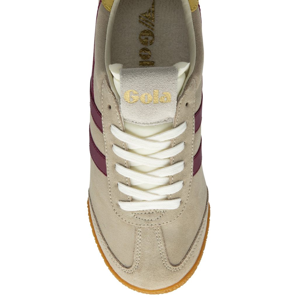 Gola Classics Elan Sneakers Bone Cerise Pollen Nederland | 564-LEWJVG