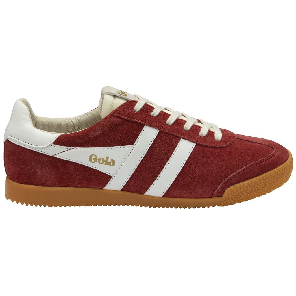 Gola Classics Elan Sneakers Dieprood Wit Nederland | 413-HYPDIU