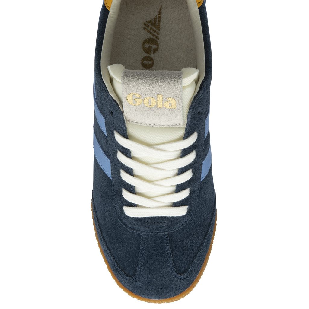 Gola Classics Elan Sneakers Donkerblauw Blauw Nederland | 405-NCZUMI