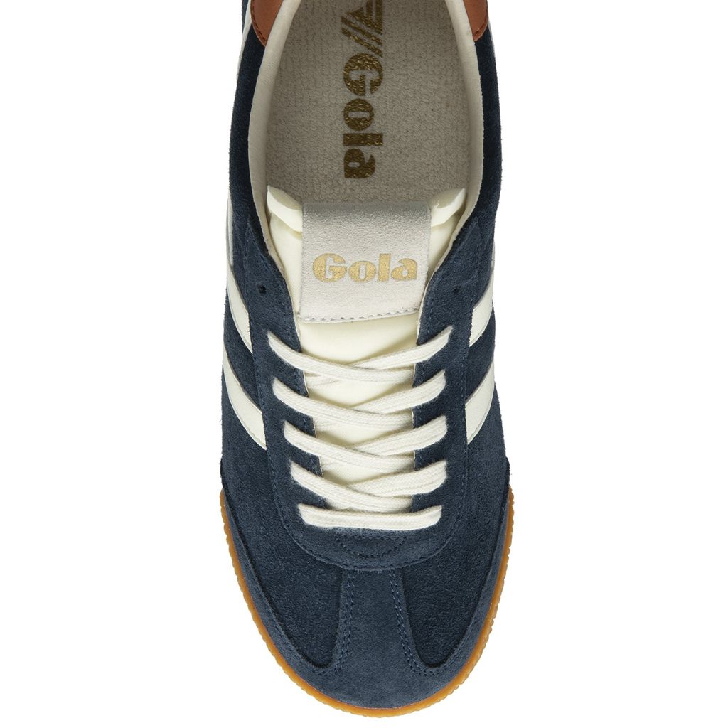 Gola Classics Elan Sneakers Donkerblauw Wit Oranje Nederland | 912-TANERF