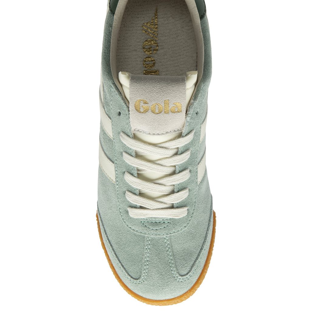 Gola Classics Elan Sneakers Groen Wit Nederland | 329-YFKPAJ