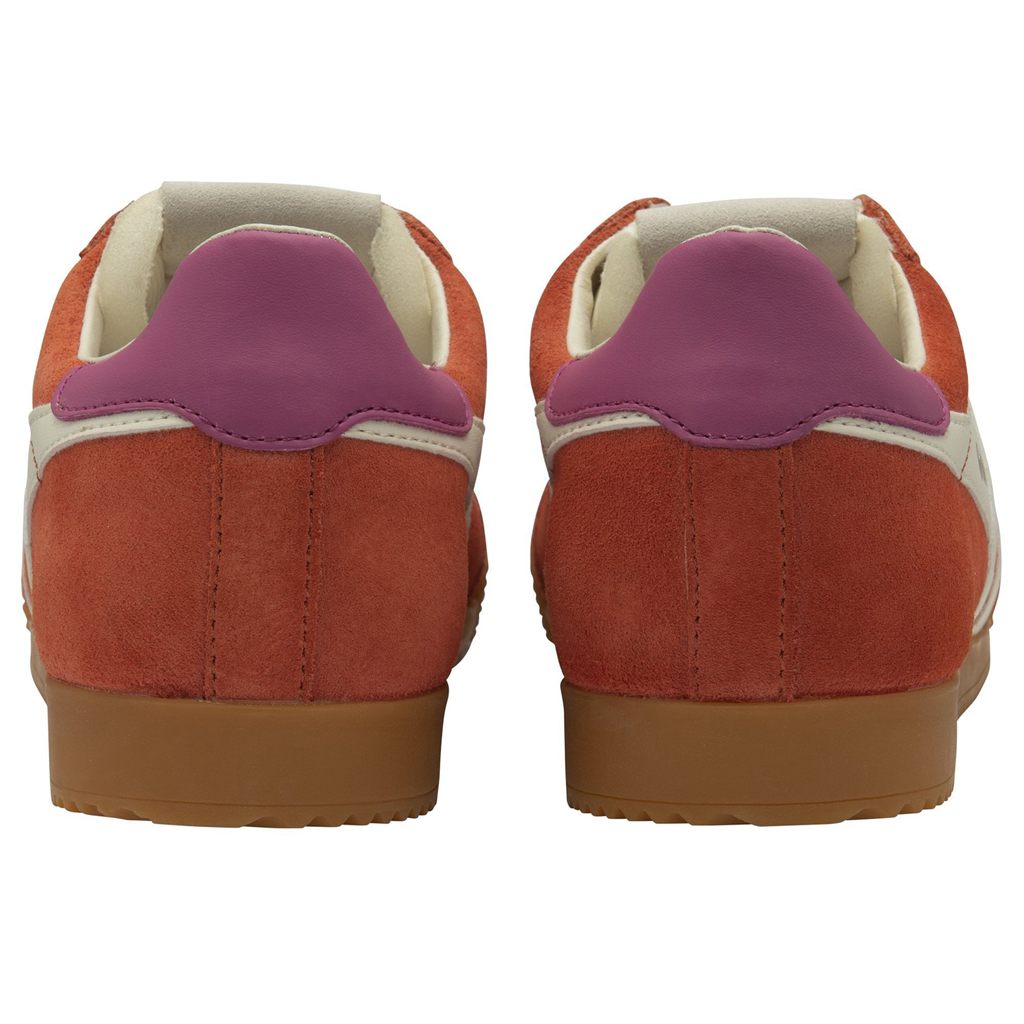 Gola Classics Elan Sneakers Koraal Wit Fuchsie Nederland | 753-SFWZEL