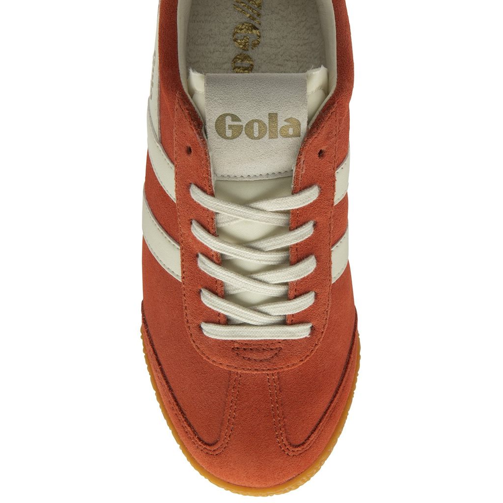 Gola Classics Elan Sneakers Koraal Wit Fuchsie Nederland | 753-SFWZEL