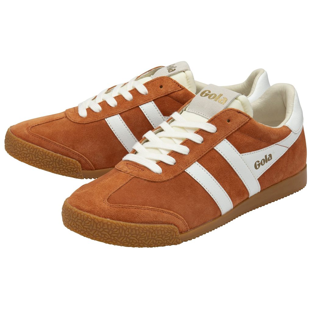 Gola Classics Elan Sneakers Oranje Wit Nederland | 206-LCPQIO