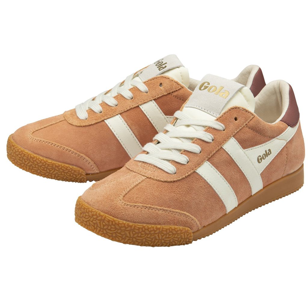 Gola Classics Elan Sneakers Wit Rood Nederland | 369-MTIYAB