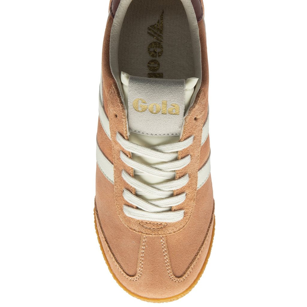 Gola Classics Elan Sneakers Wit Rood Nederland | 369-MTIYAB