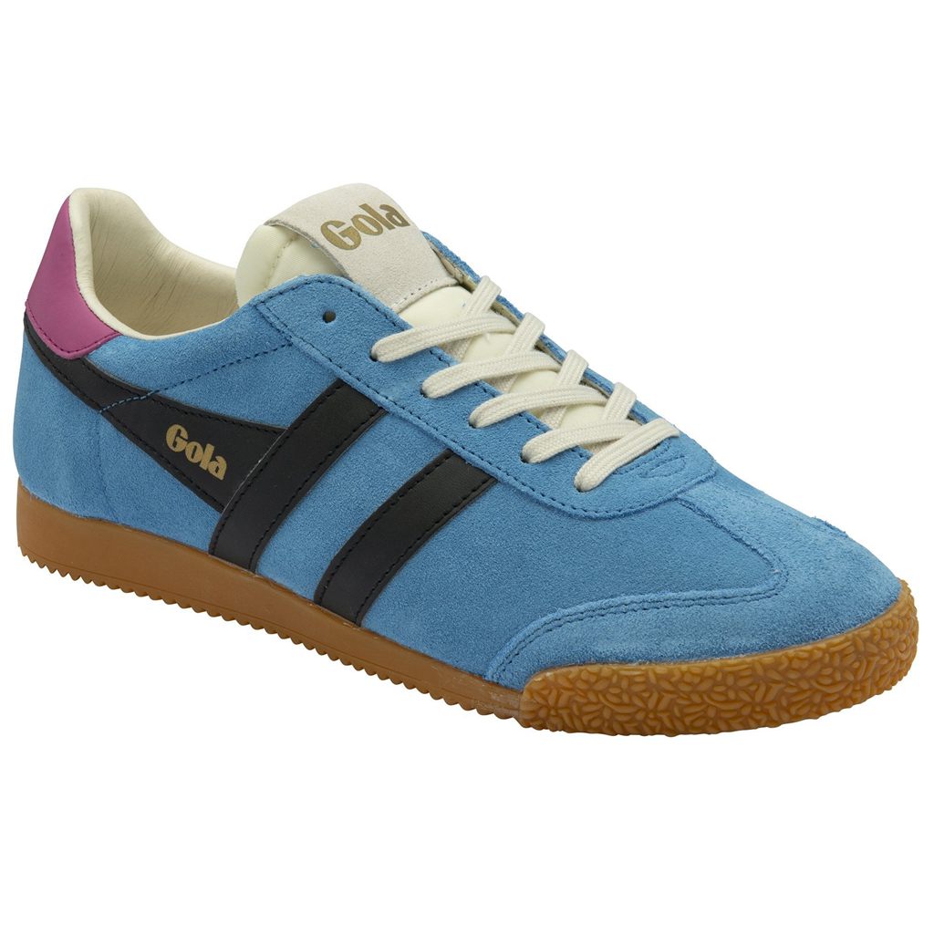 Gola Classics Elan Sneakers Zwart Fuchsie Nederland | 674-NSWDUQ