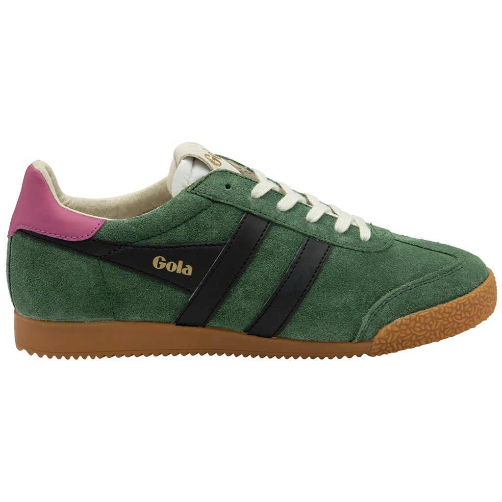 Gola Classics Elan Sneakers Zwart Fuchsie Nederland | 219-EGTQFY