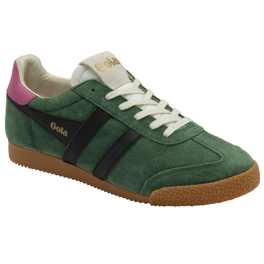 Gola Classics Elan Sneakers Zwart Fuchsie Nederland | 219-EGTQFY