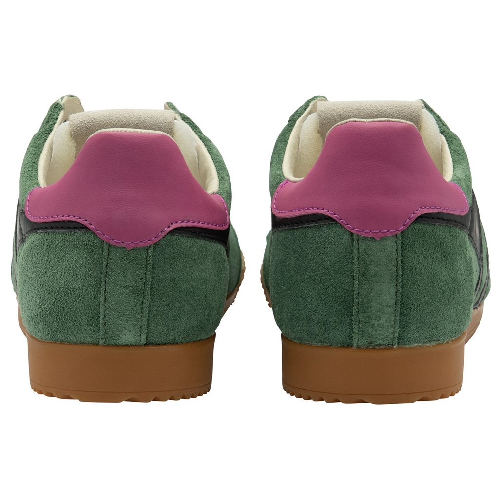Gola Classics Elan Sneakers Zwart Fuchsie Nederland | 219-EGTQFY
