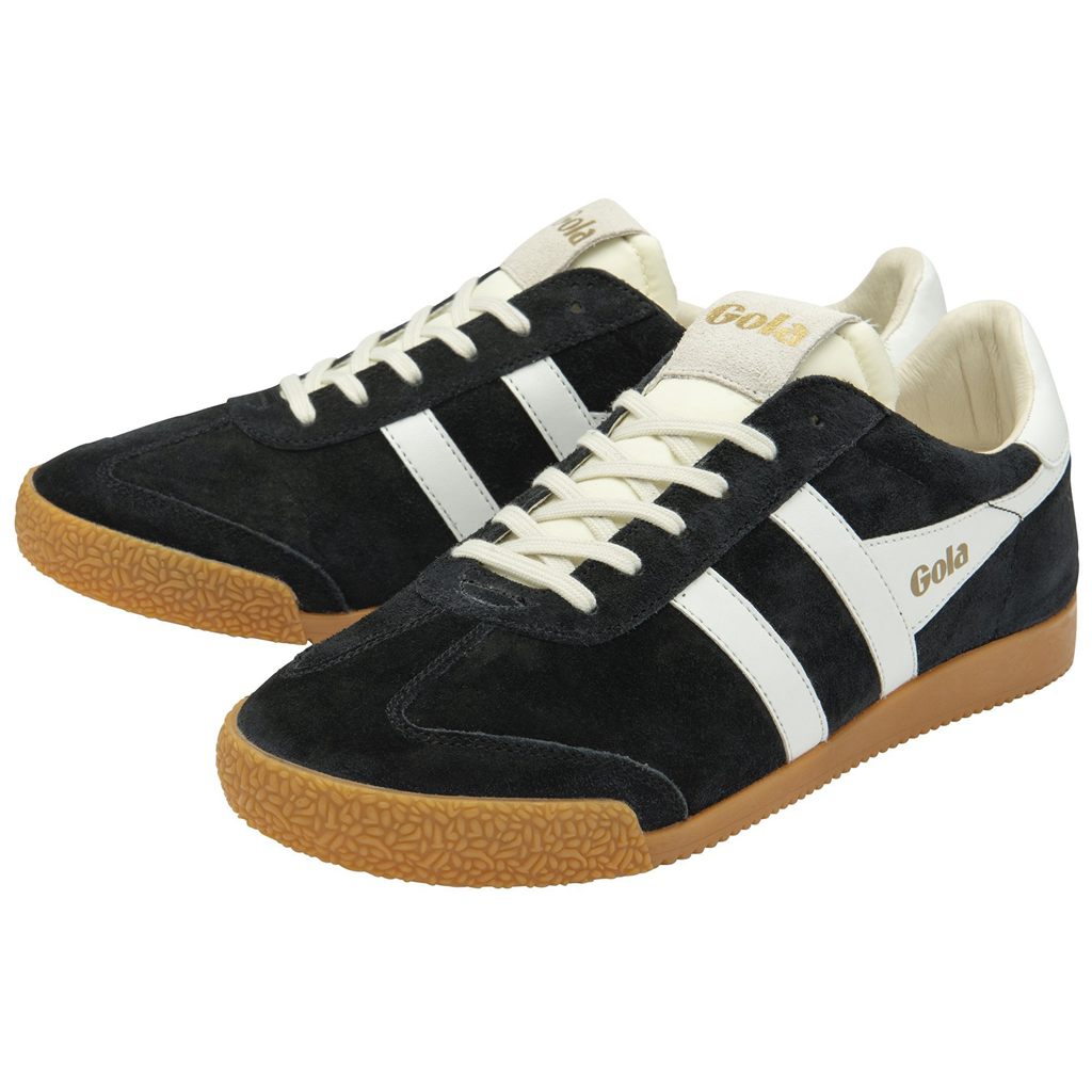Gola Classics Elan Sneakers Zwart Wit Nederland | 902-EMVDAN