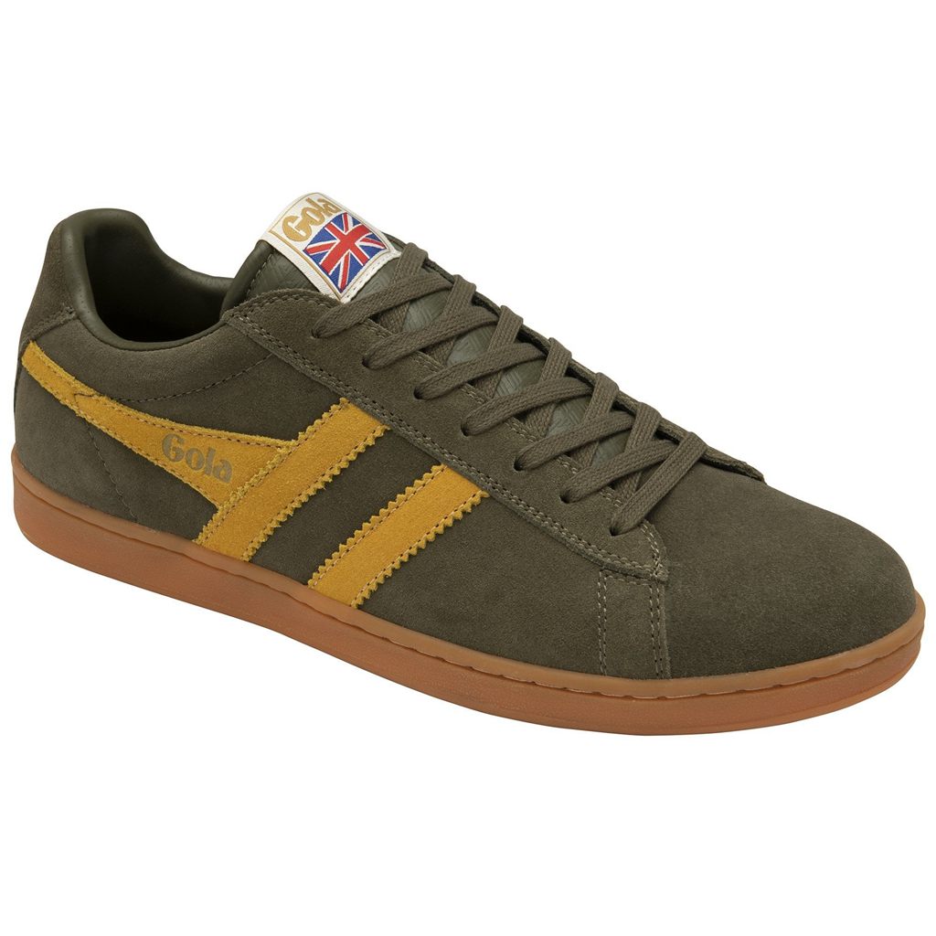 Gola Classics Equipe Suede Sneakers Khaki Nederland | 452-FRAHLJ