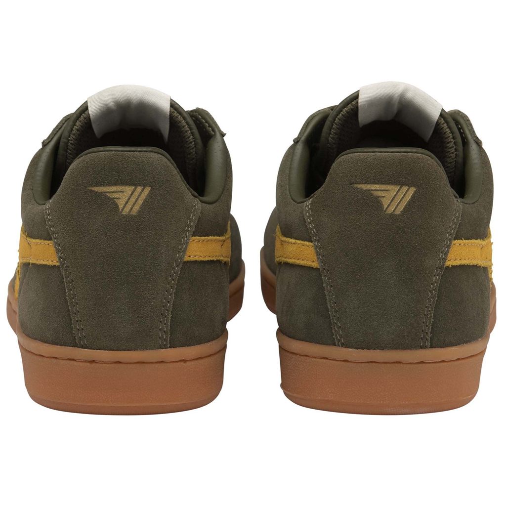 Gola Classics Equipe Suede Sneakers Khaki Nederland | 452-FRAHLJ