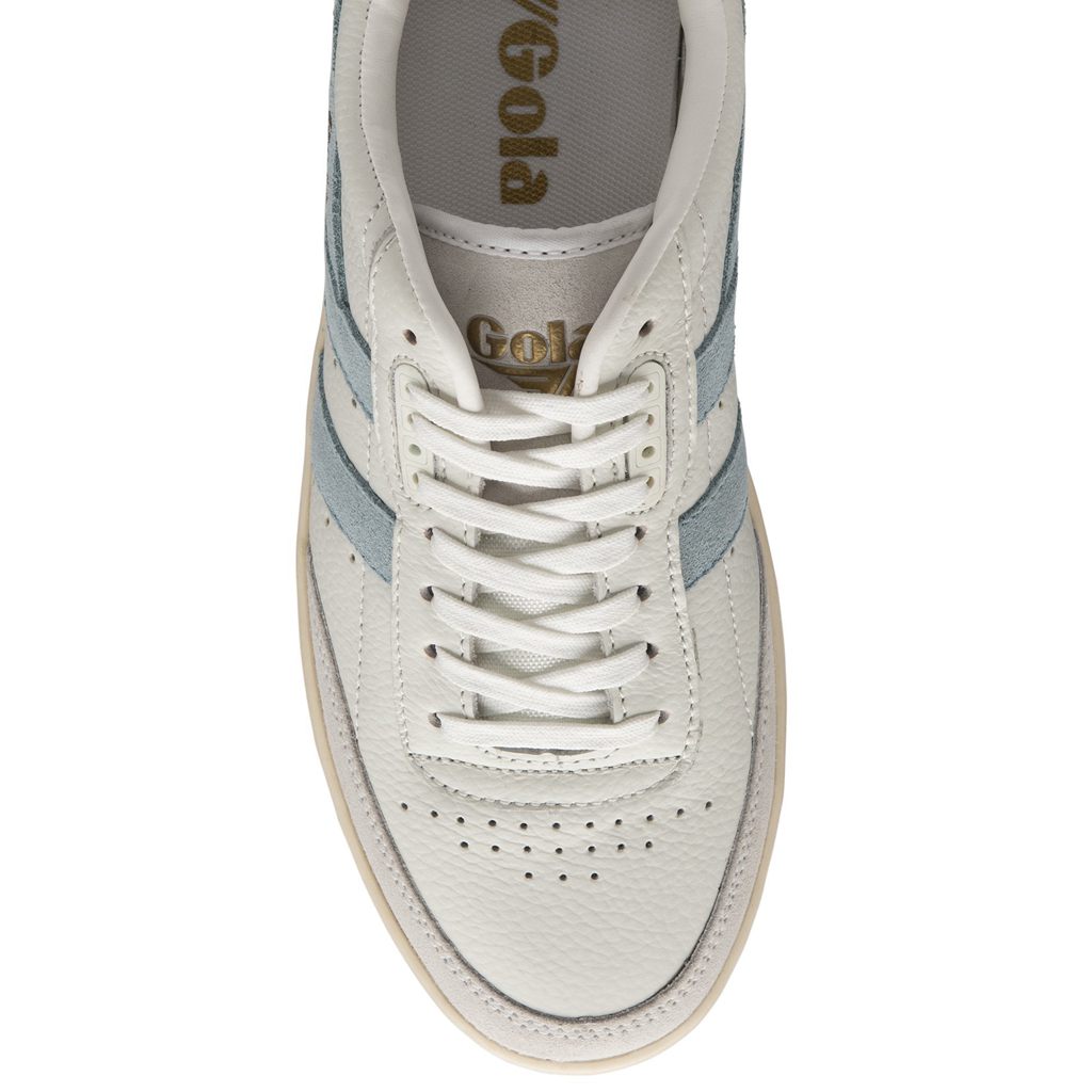 Gola Classics Falcon Sneakers Wit Blauw Nederland | 849-ZEMGCR