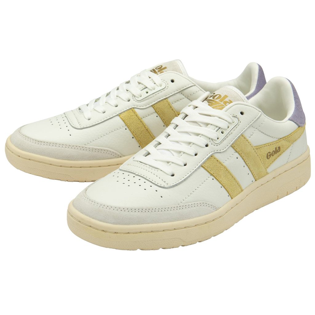 Gola Classics Falcon Sneakers Wit Citroen Lavendel Nederland | 504-UBLXPO