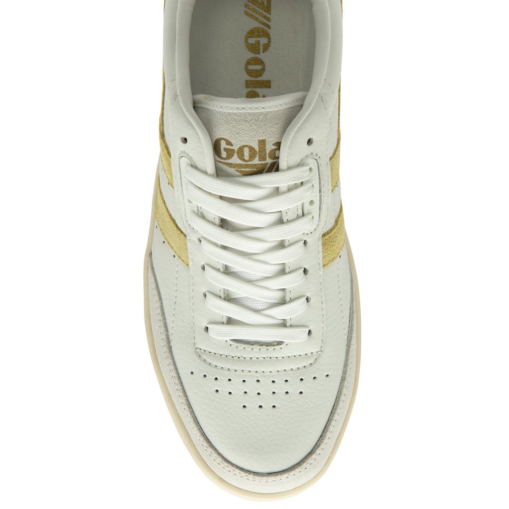 Gola Classics Falcon Sneakers Wit Citroen Lavendel Nederland | 504-UBLXPO