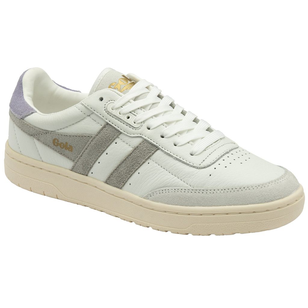 Gola Classics Falcon Sneakers Wit Lichtgrijs Lavendel Nederland | 321-ZOHWQG