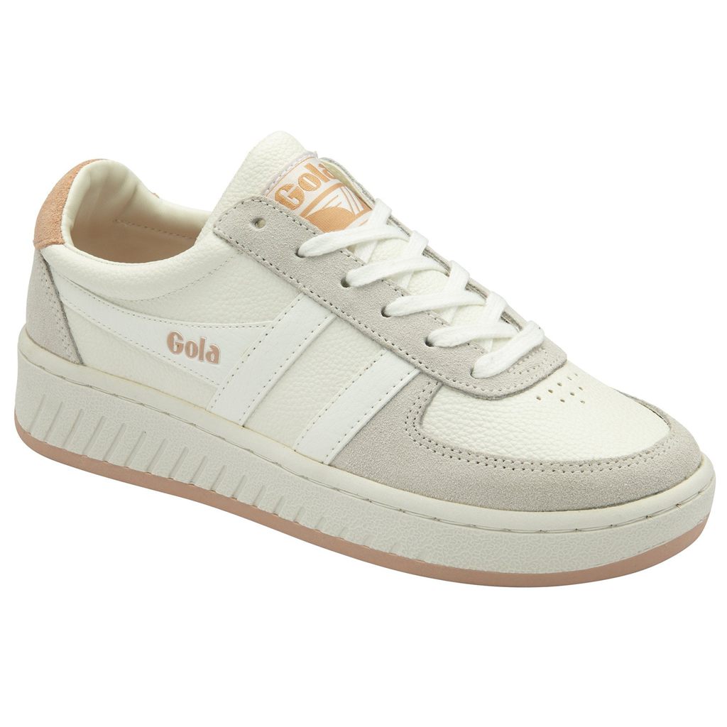 Gola Classics Grandslam '88 Sneakers Wit Roze Nederland | 925-SGFTKW