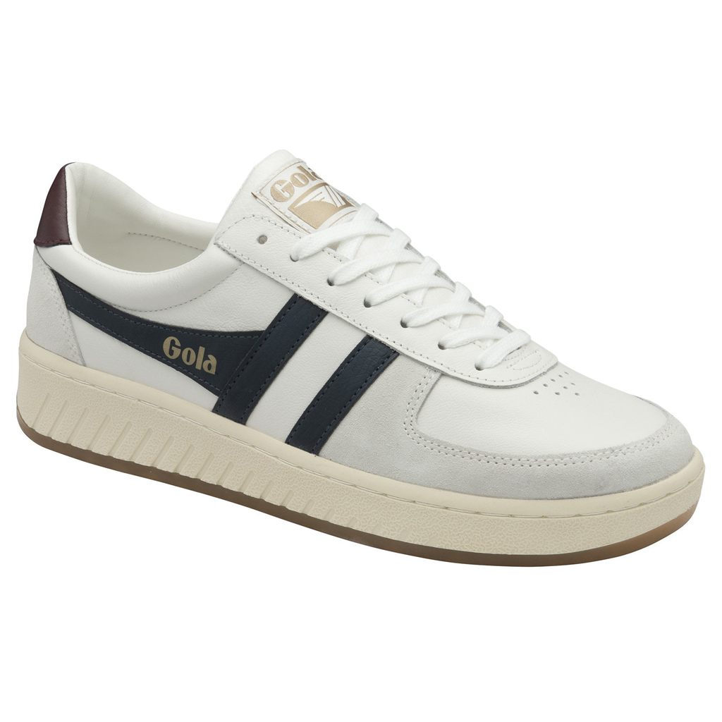 Gola Classics Grandslam Classic Sneakers Wit Donkerblauw Bordeaux Nederland | 856-UGPTYJ