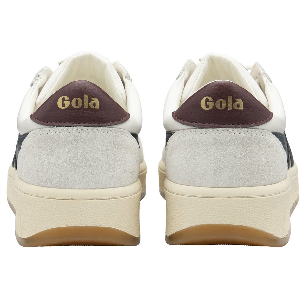 Gola Classics Grandslam Classic Sneakers Wit Donkerblauw Bordeaux Nederland | 856-UGPTYJ