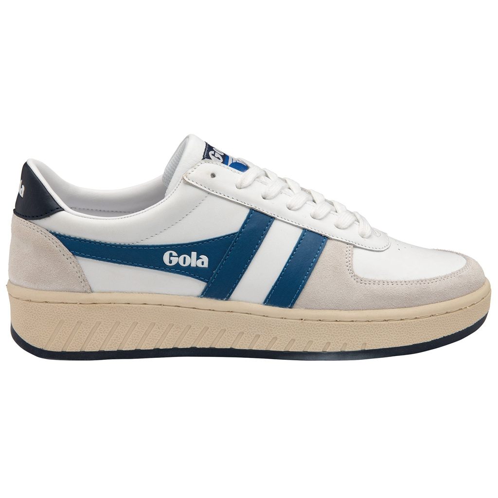 Gola Classics Grandslam Classic Sneakers Wit Blauw Donkerblauw Nederland | 742-DCFWIS