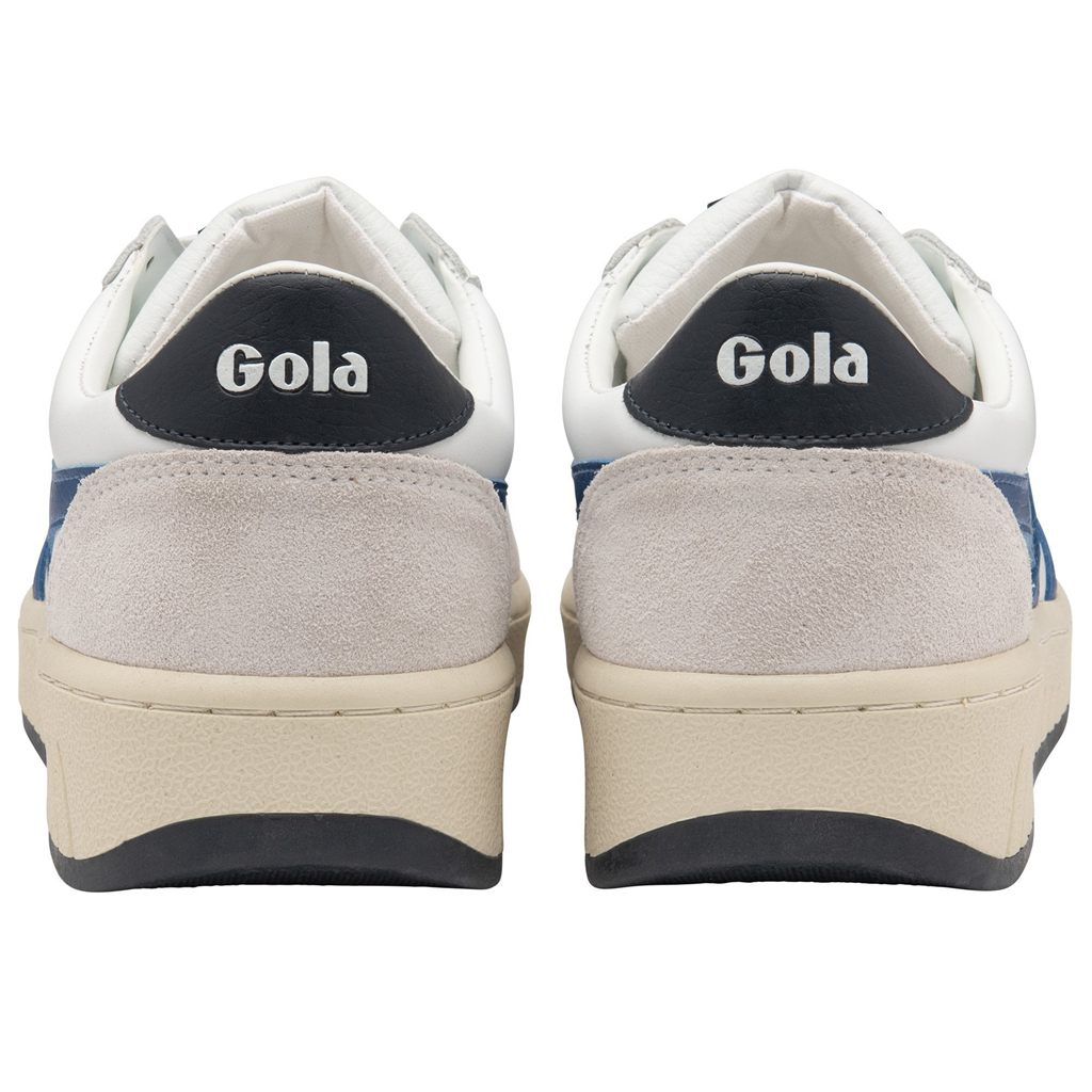 Gola Classics Grandslam Classic Sneakers Wit Blauw Donkerblauw Nederland | 742-DCFWIS