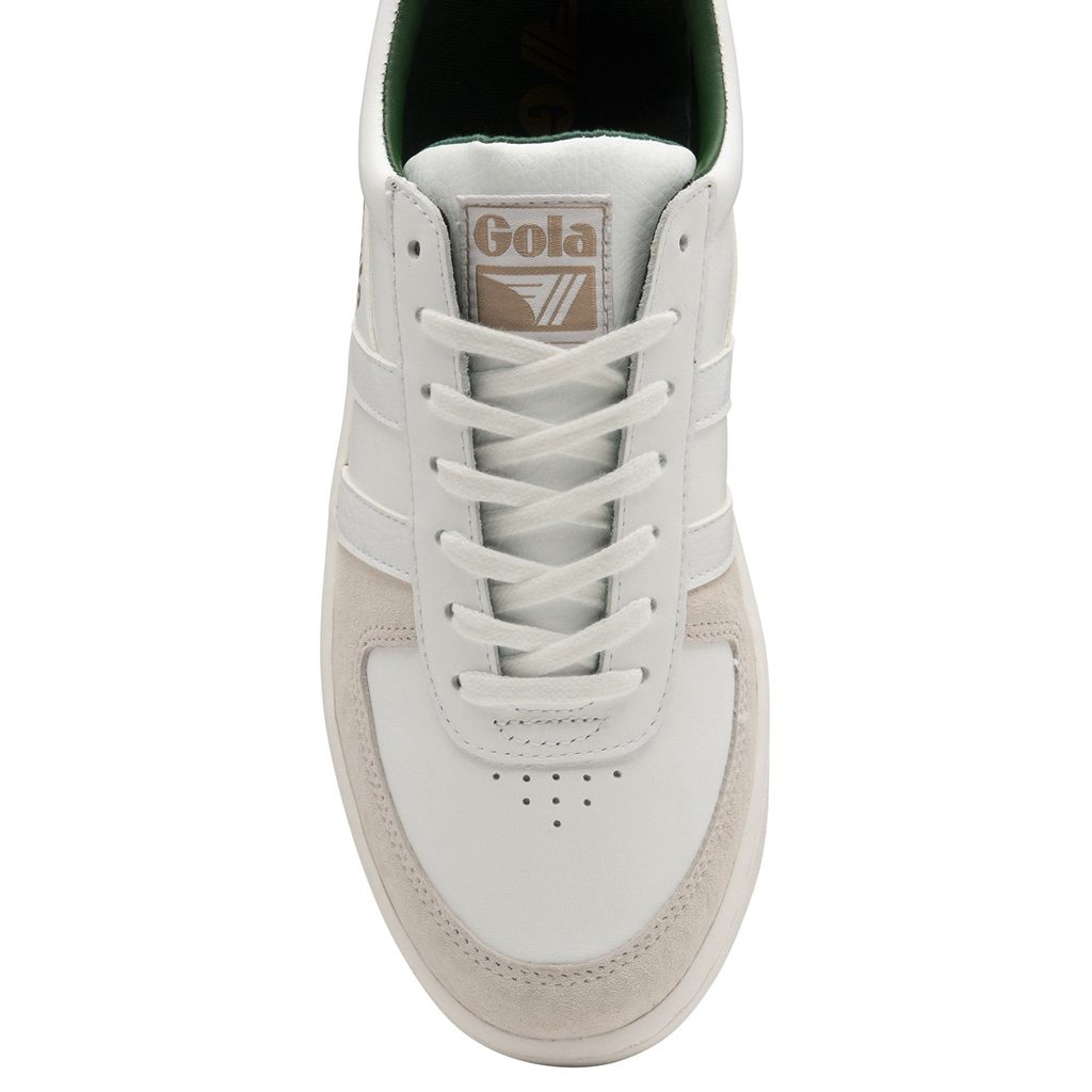 Gola Classics Grandslam Classic Sneakers Wit Donkergroen Nederland | 490-JTZASI