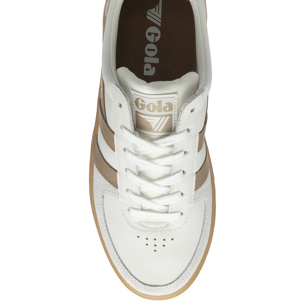 Gola Classics Grandslam Elite Sneakers Wit Lichtpauw Nederland | 917-YVOPNK