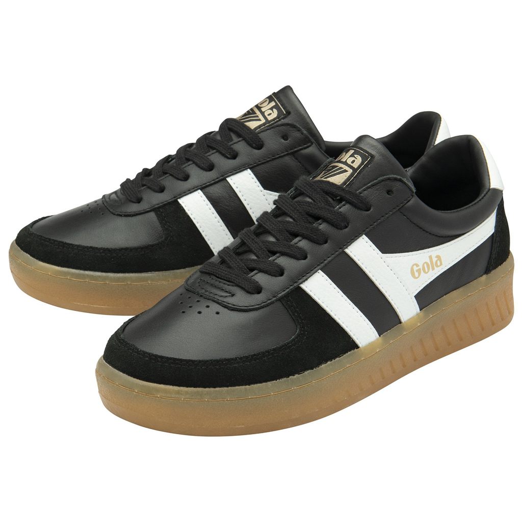 Gola Classics Grandslam Elite Sneakers Zwart Wit Nederland | 614-ECUGTK